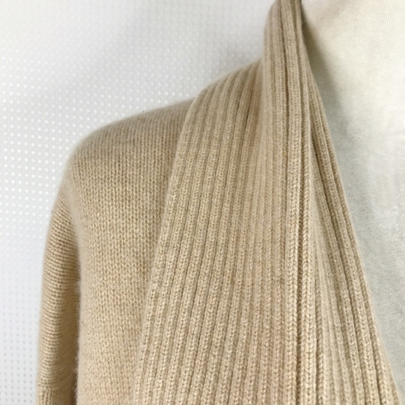 Johnstons of Elgin Cashmere Sweater Cardigan L/XL - Picture 3 of 8